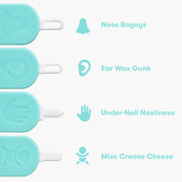 3-in-1 Nose, Nail + Ear Picker