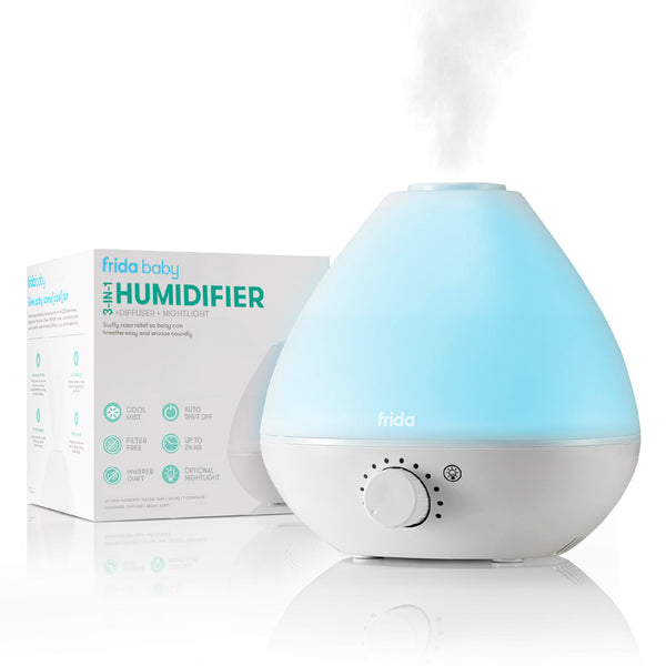 3-in-1 Humidifier, Diffuser + Nightlight