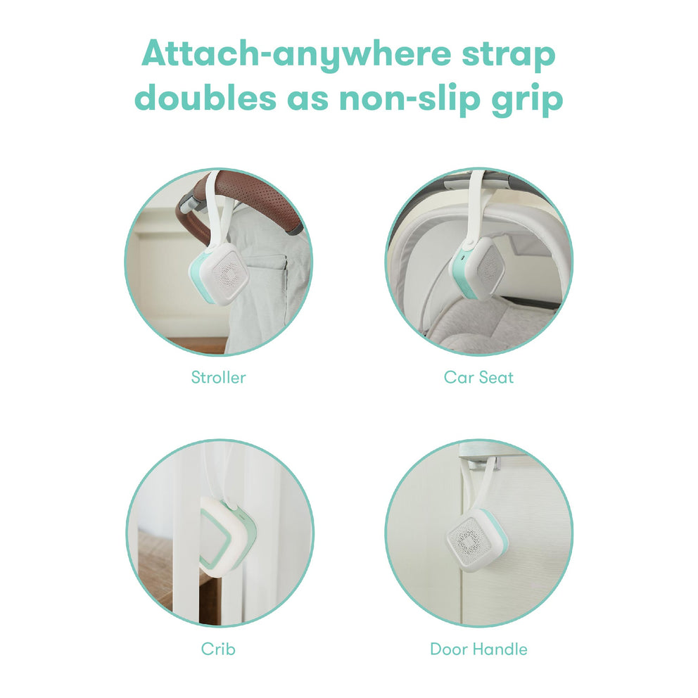 2-in-1 Portable Sound Machine + Nightlight