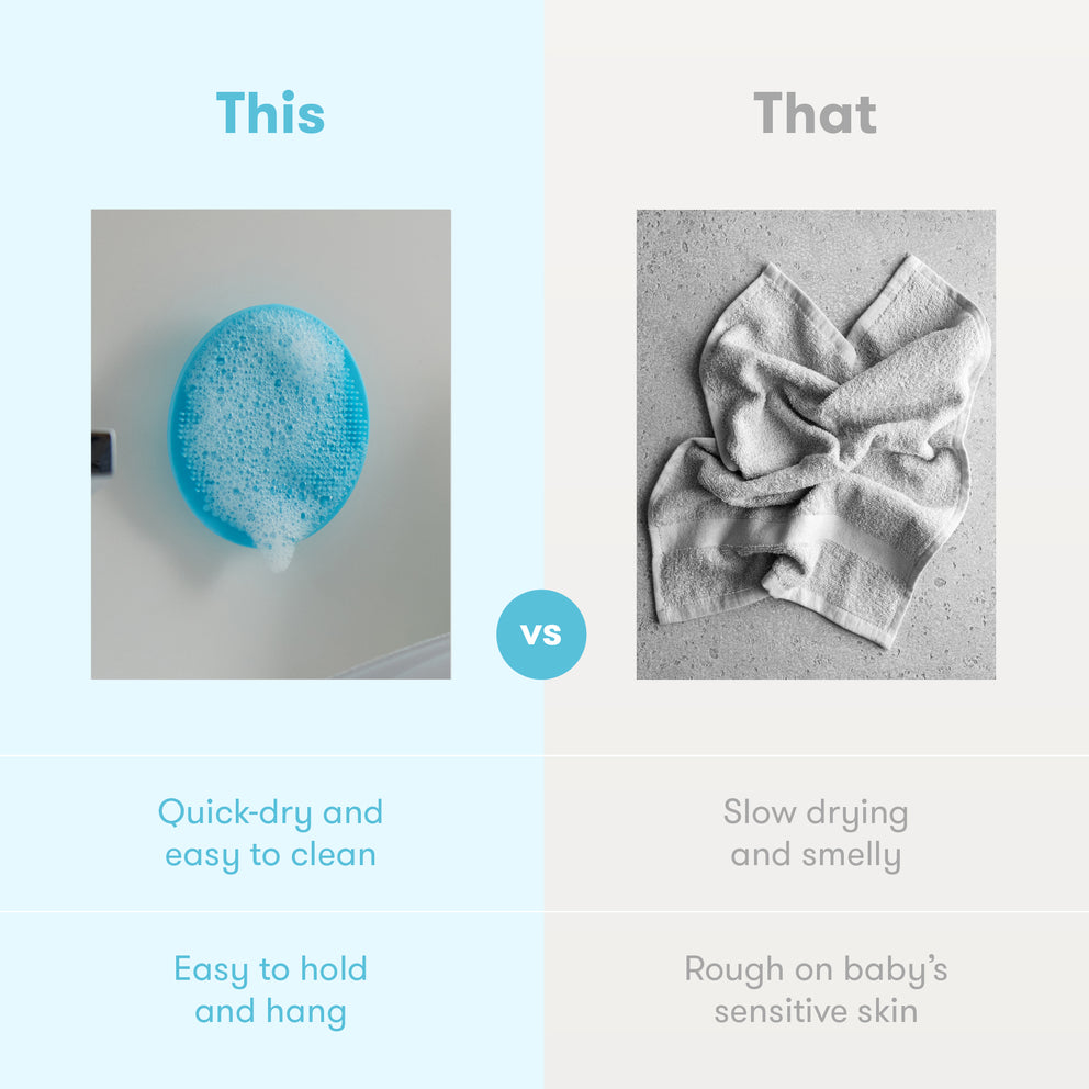 DermaFrida The SkinSoother Baby Bath Silicone Brush