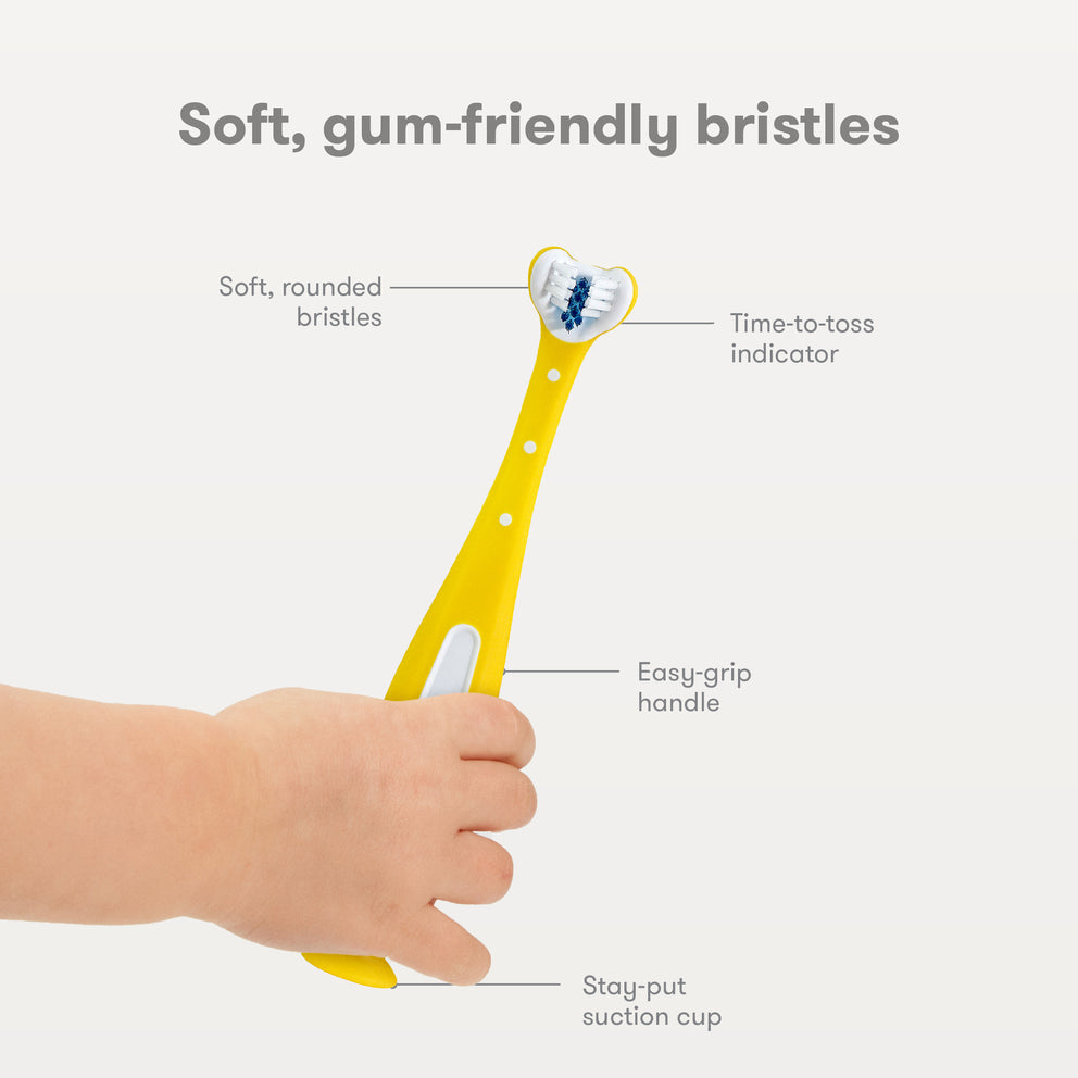 Triple-Angle Toothhugger Toothbrush