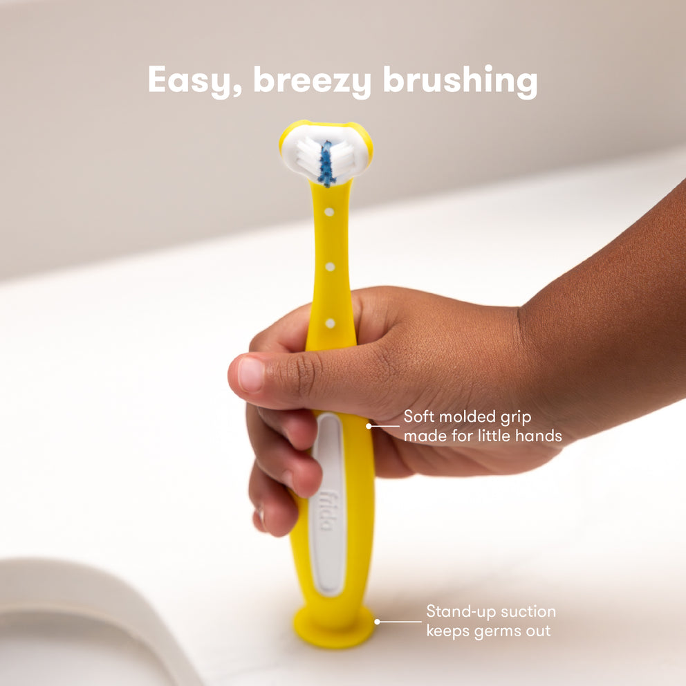 Triple-Angle Toothhugger Toothbrush