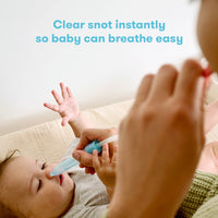 NoseFrida The SnotSucker Nasal Aspirator + Travel Case