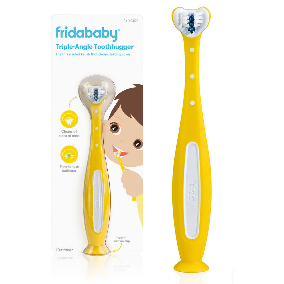 Triple-Angle Toothhugger Toothbrush