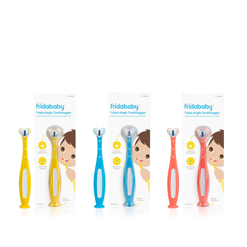 Triple-Angle Toothhugger Toothbrush